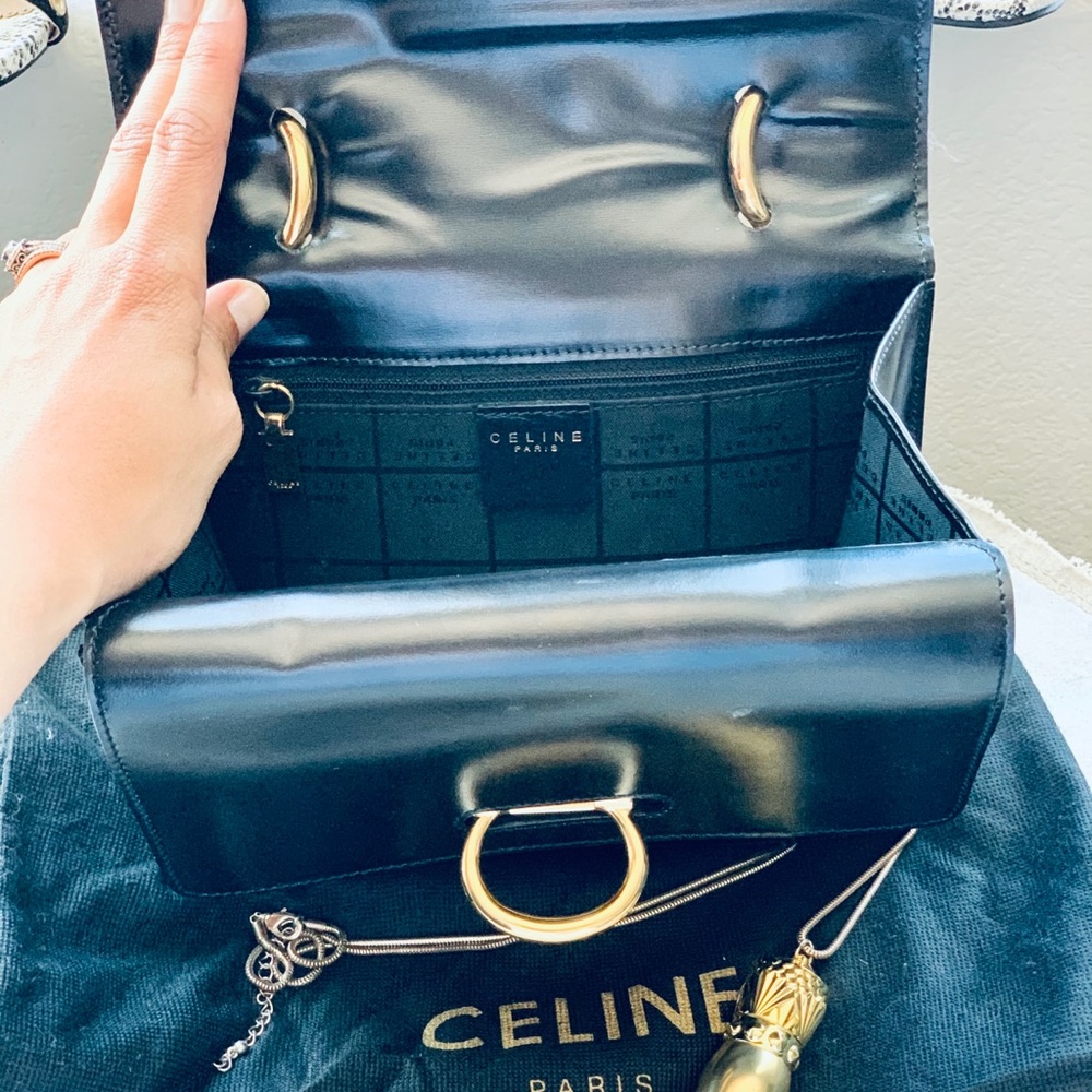 RARE Authentic Vintage Celine Handbag - Picture 2 of 4